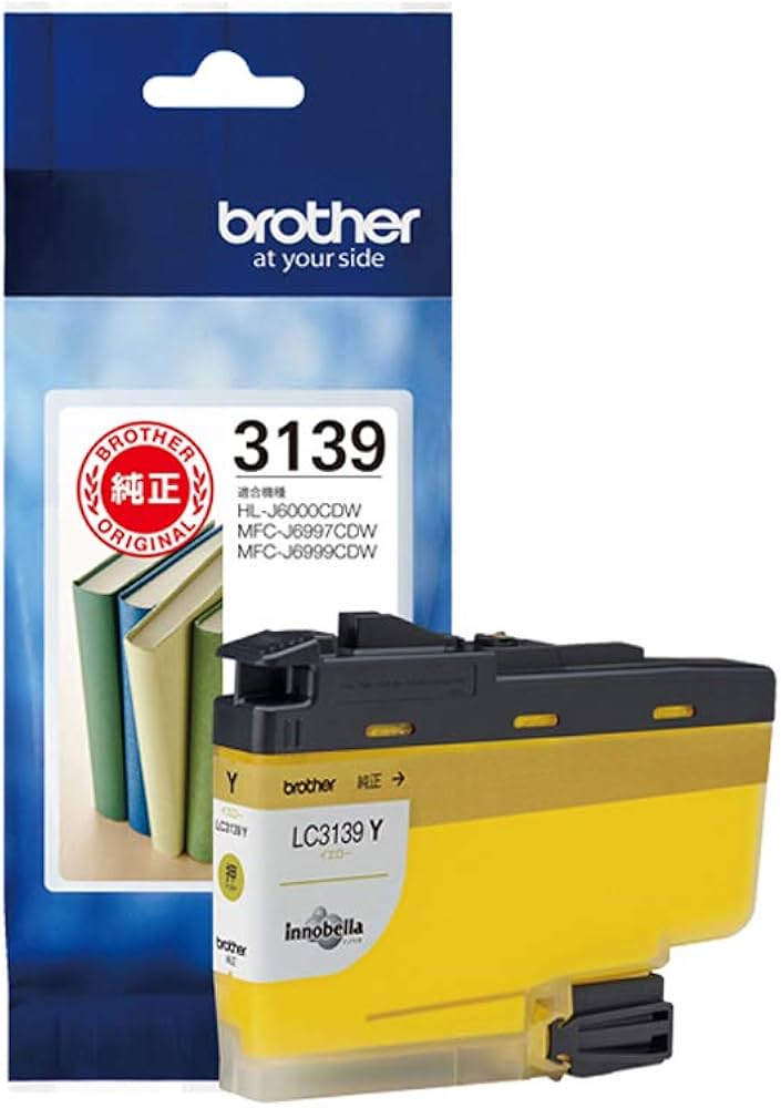 Amazon.co.jp: 【brother純正】インクカートリッジイエロー LC3139Y