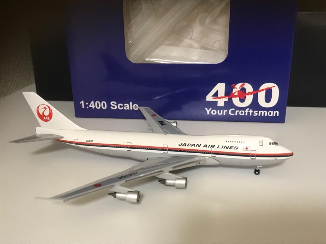 Amazon | 日本航空 747 Aeroclassics 1／400 グッズ アエロ