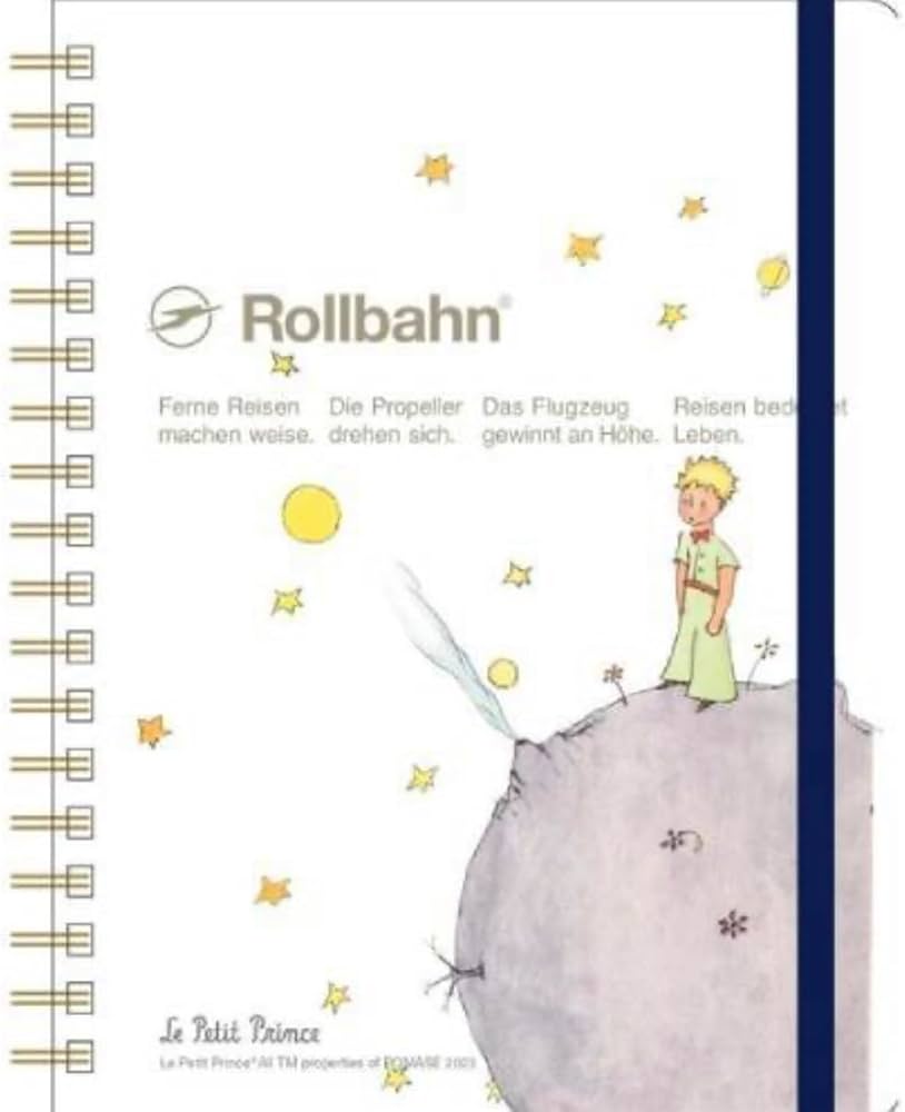 ロルバーン 星の王子さま ポケット付メモ L コンプリート 4冊セット