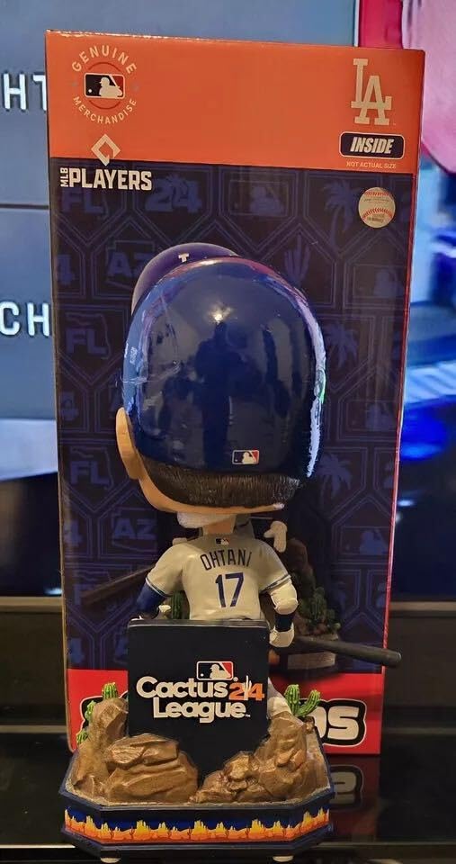 限定144個]大谷翔平ボブルヘッドキャンプカクタスドジャース