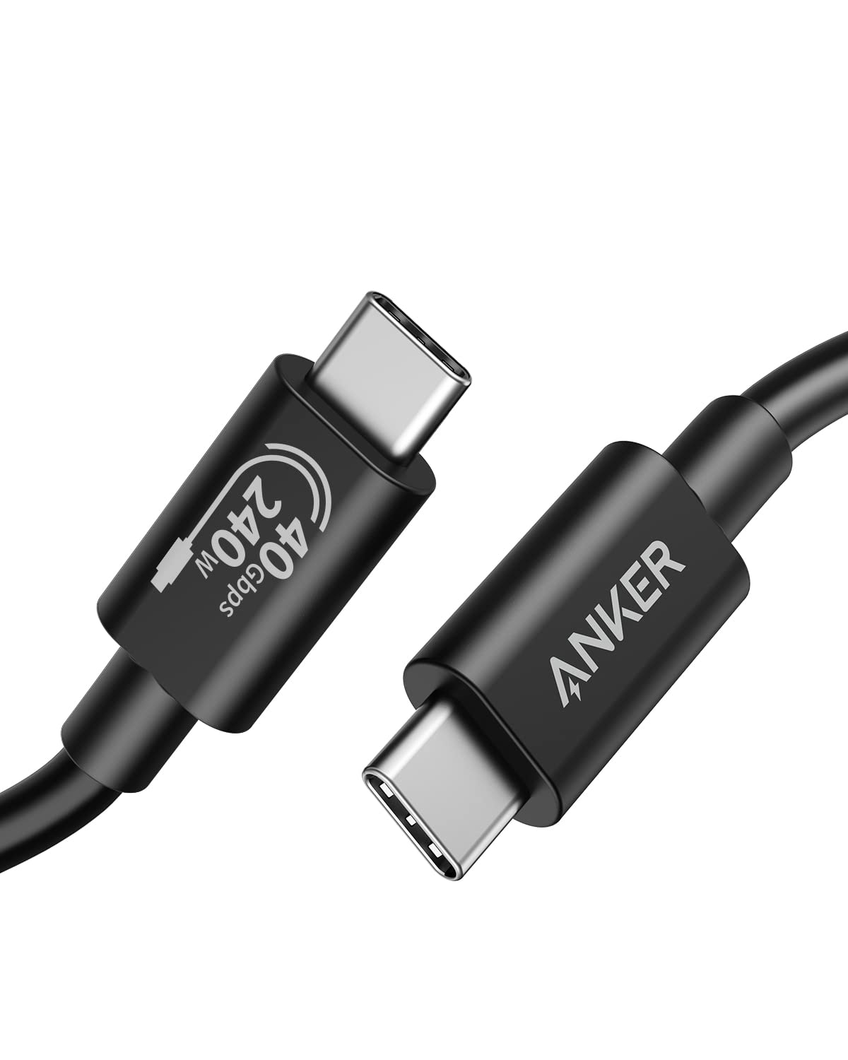Amazon.com: Anker USB C Cable(3.3FT, 240W), USB 4 Data Cable