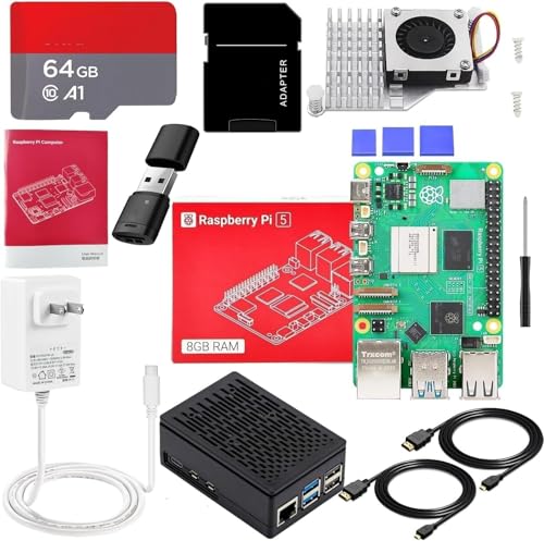 Amazon.co.jp: Vesiri Raspberry Pi 5 Starter Kit 技適済み raspberry
