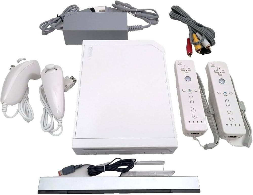 Amazon.com: Wii Nintendo Console Bundle – White RVL-001 System
