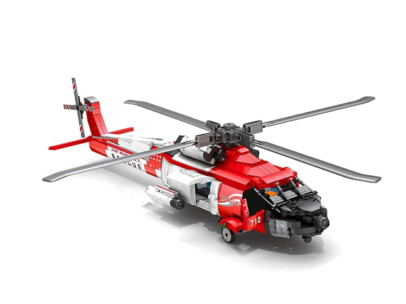 Amazon | AFM HH-60J ジェイホーク 救難ヘリコプター 1137Blocks