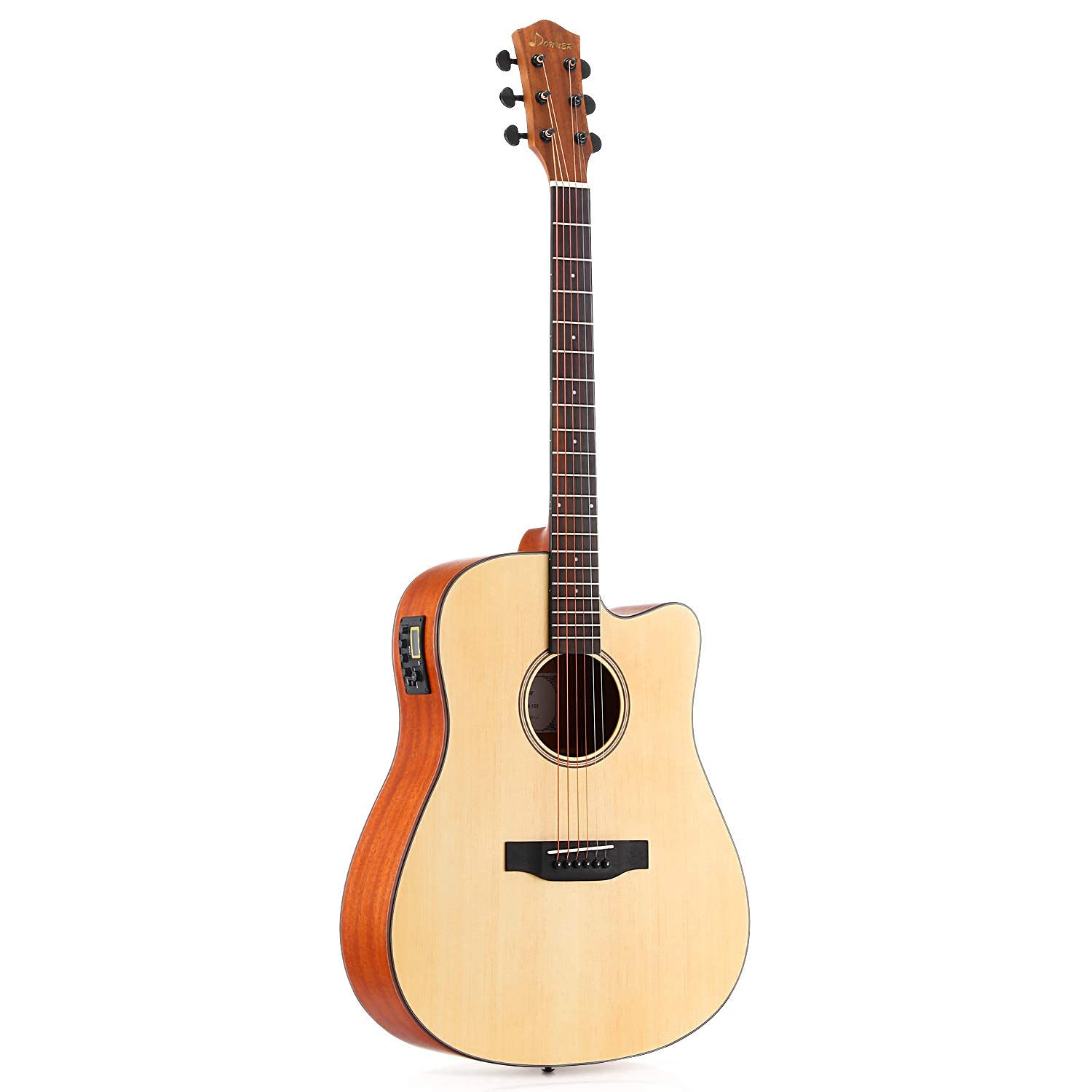 Amazon.co.jp: Donner エレアコギター エレアコ エレアコースティック