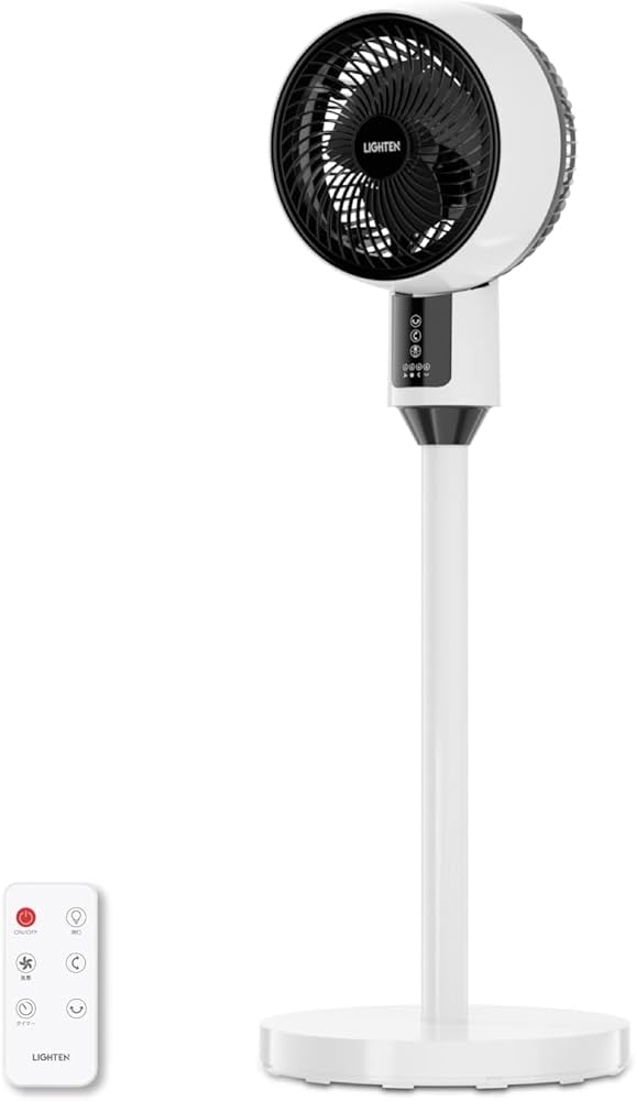 Amazon.co.jp: 【アドアプス 】サーキュレーター 2段階風量 3D立体首