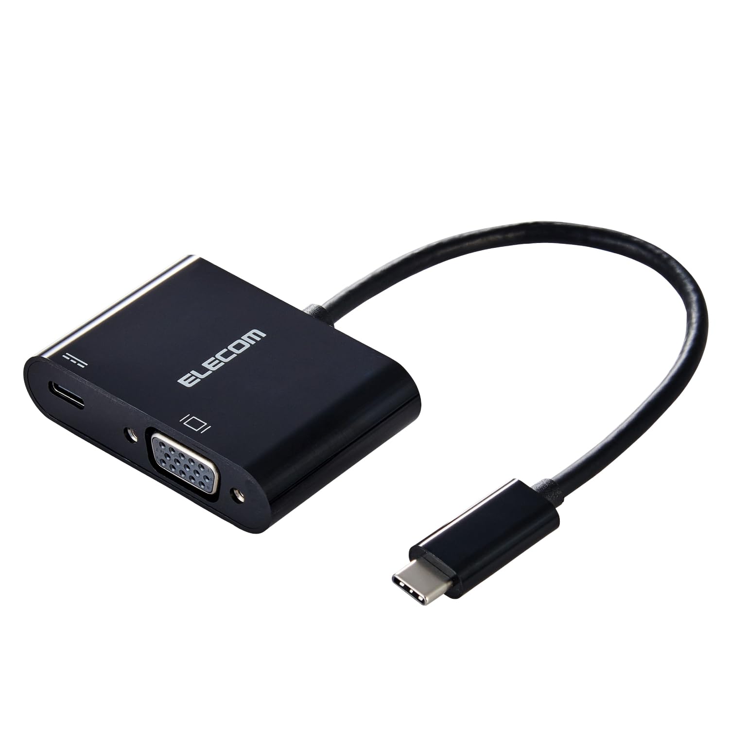 Amazon.co.jp: エレコム usb c 変換アダプタ Type-C to VGA 給電ポート