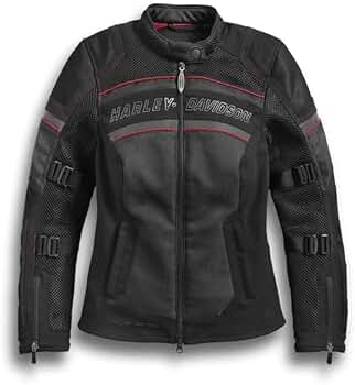 Amazon.com: Harley-Davidson Women's FXRG Mesh Riding Jacket