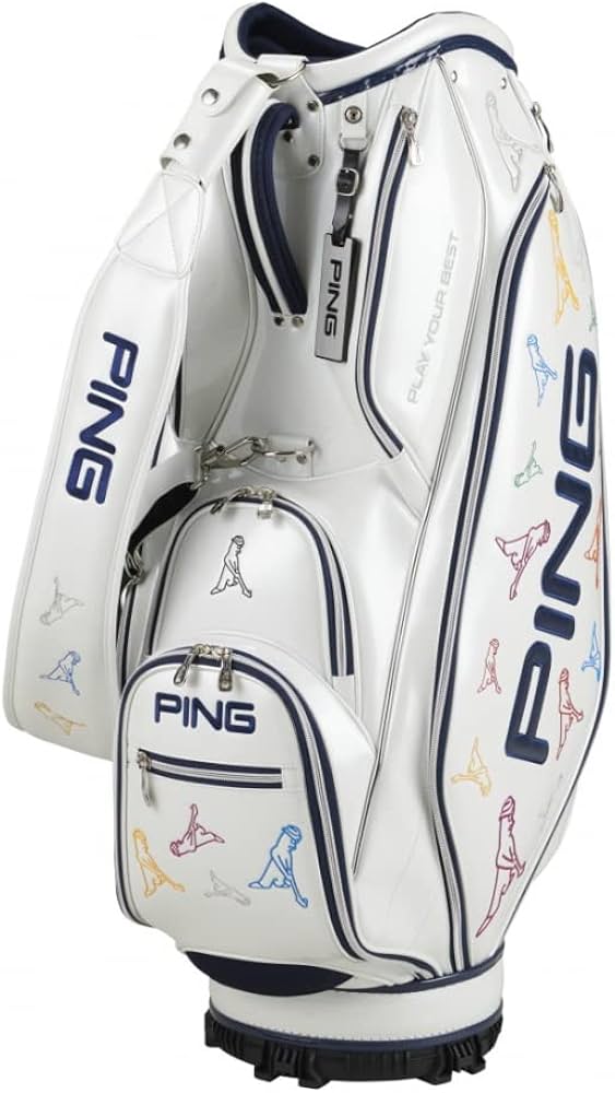 Amazon | ピン（PING） ゴルフ キャディバッグ カート式 9.5型 5分割