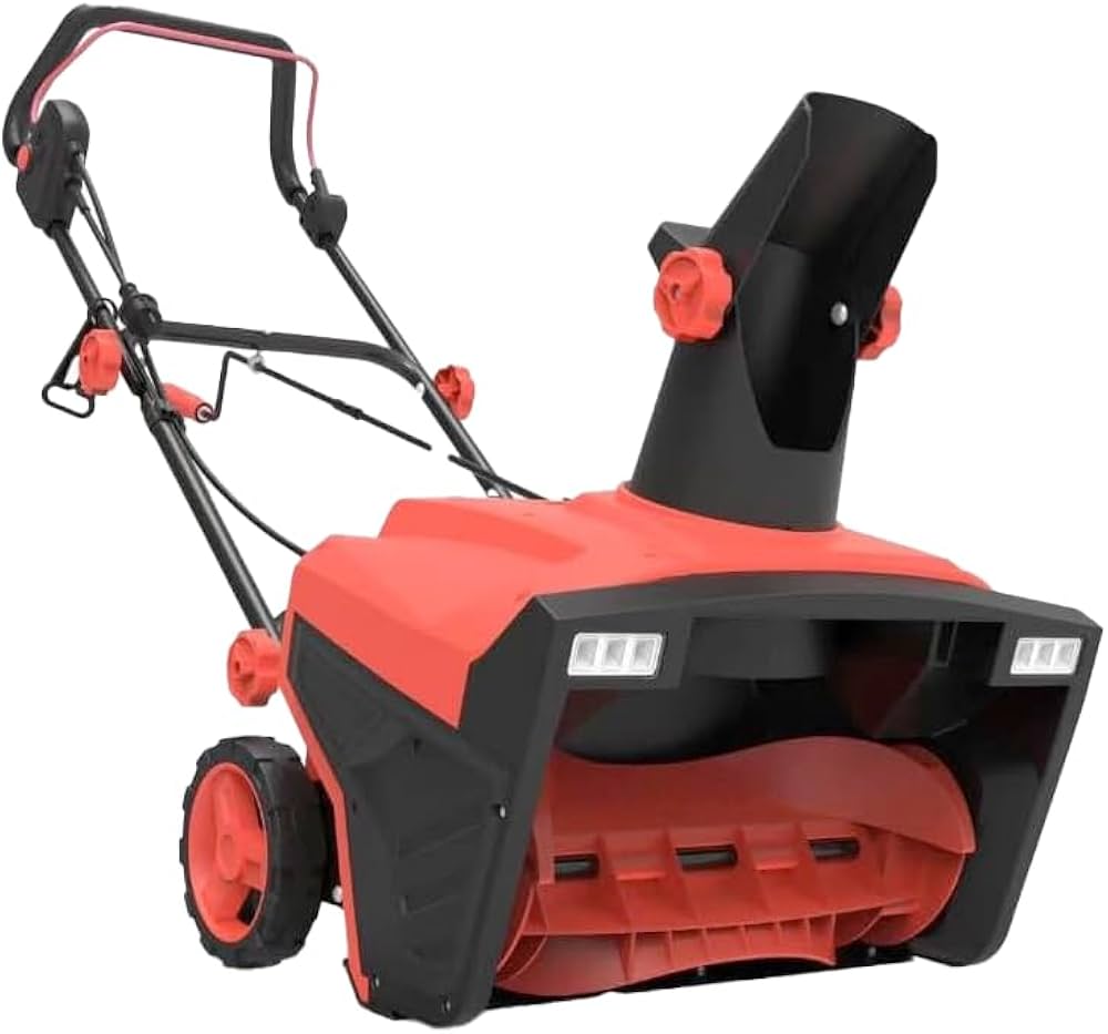 Amazon.co.jp: Thunderbay 電動除雪機 180°シュート回転コード付き