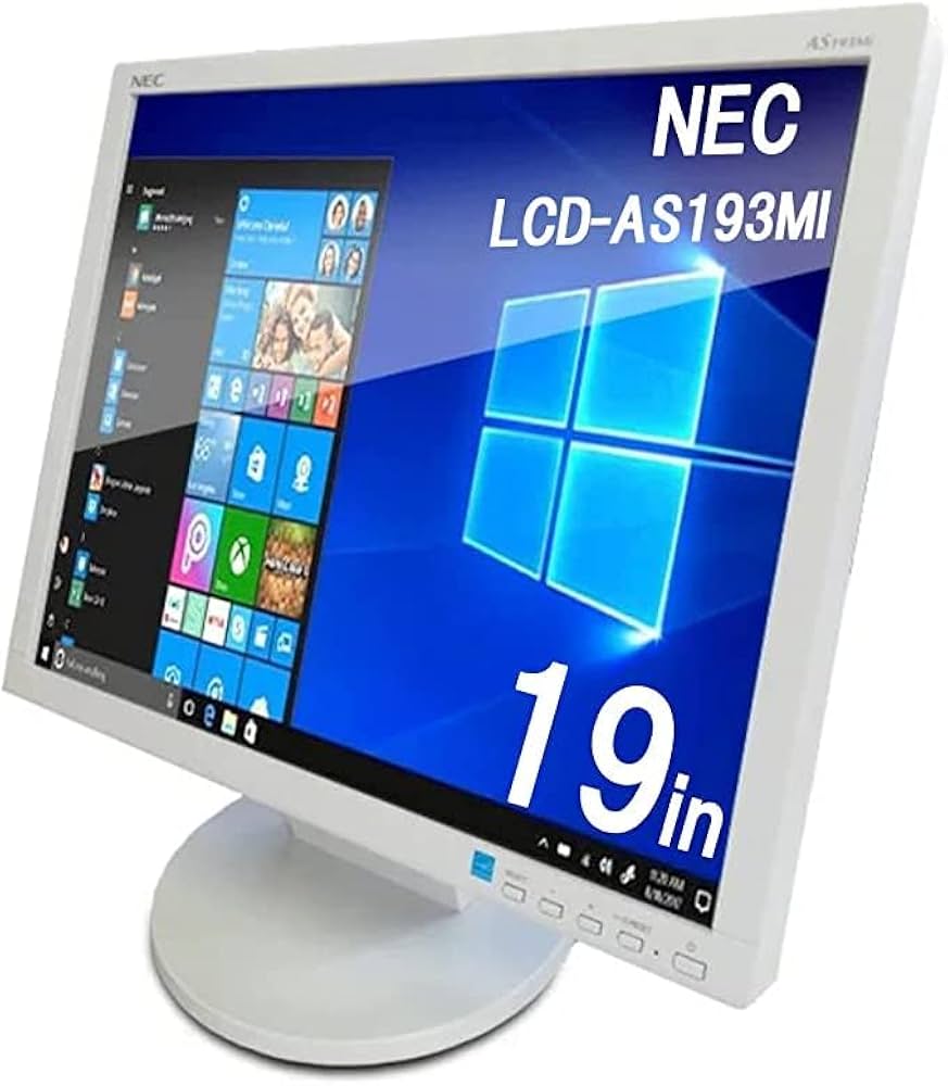 Amazon.co.jp: 【整備済み品】 NEC AS193Mi/C 19インチ スクエア LED