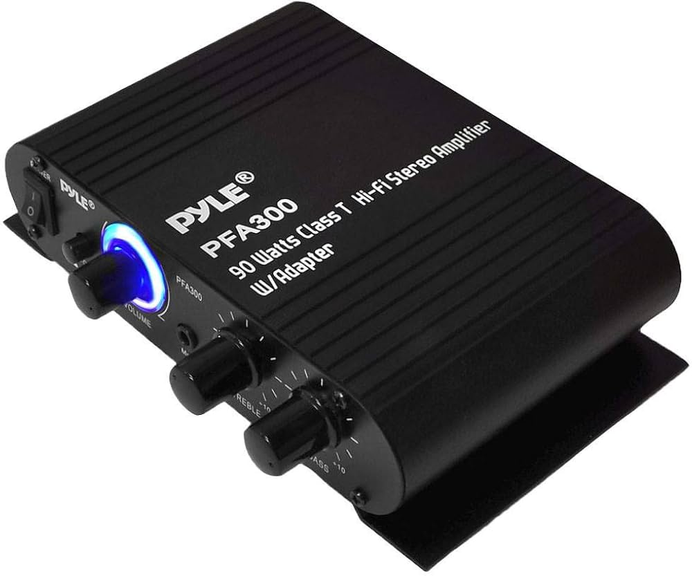 Amazon.com: Pyle Power Home HiFi Stereo Amplifier - 90 Watt