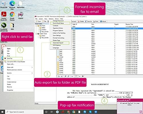 Amazon | CimFAX A5 Fax Server｜FAXサーバ｜受信したFAXをTIFに変換し