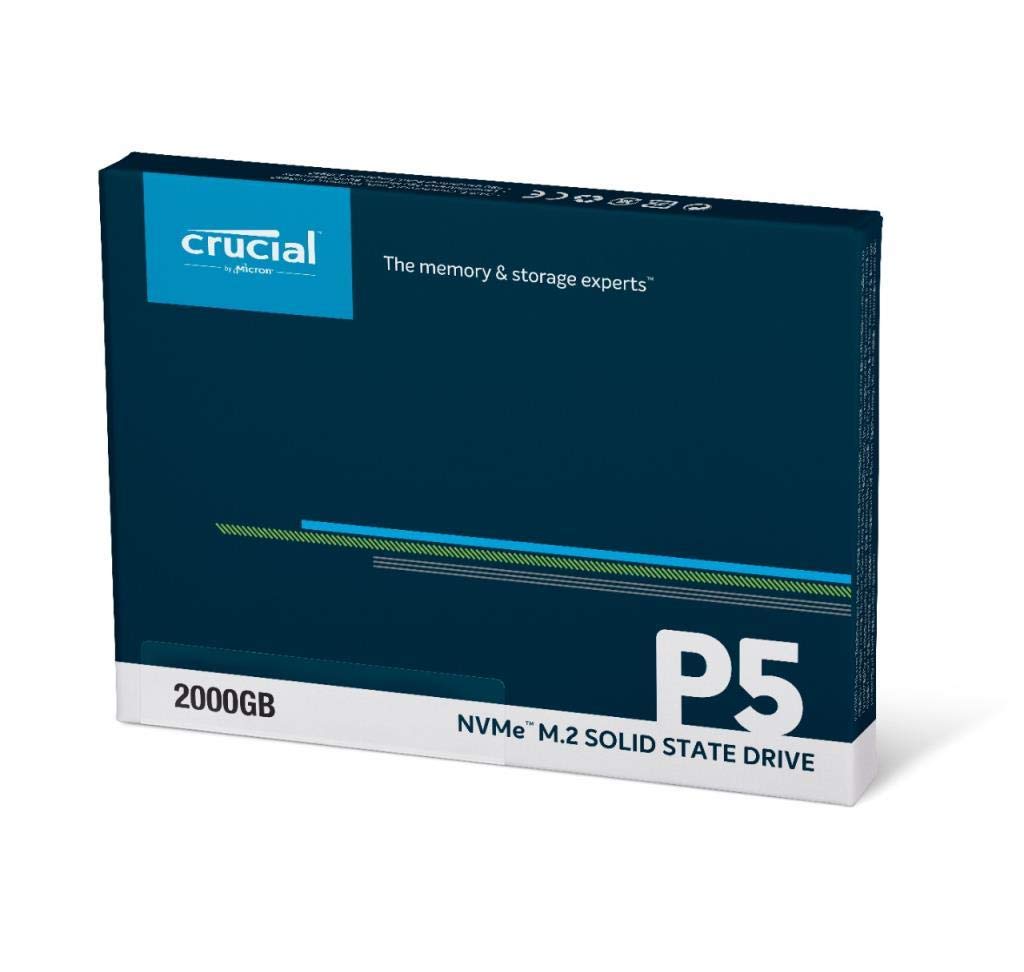 Amazon.com: Crucial P5 2TB 3D NAND NVMe Internal Gaming SSD, up to