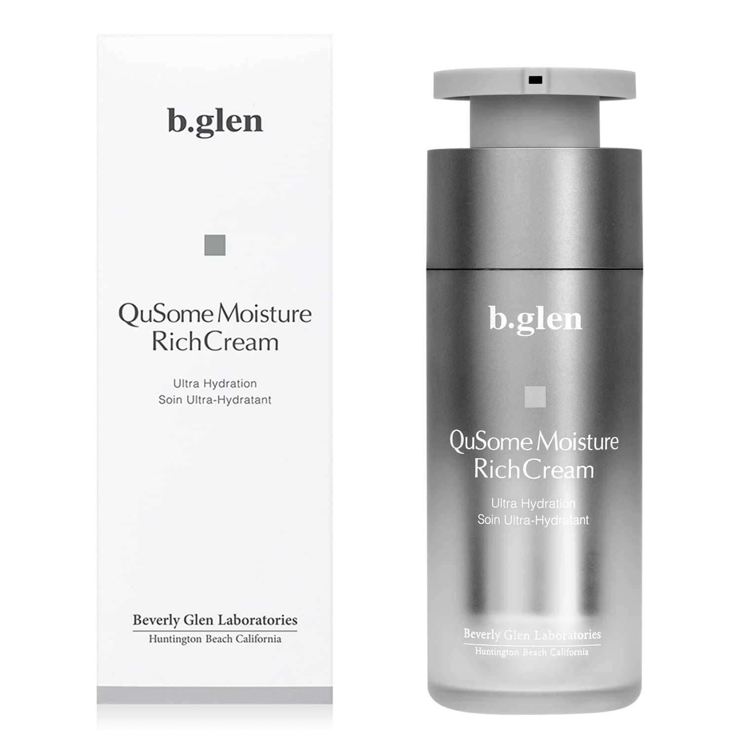 Amazon.com: ビーグレン b.glen QuSome Moisture Rich Cream (30g/1.06