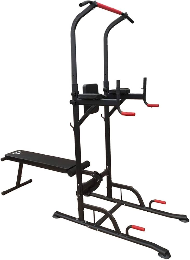 Amazon | Kaitou 筋トレ ぶら下がり 健康器 ベンチ付き トレーニング