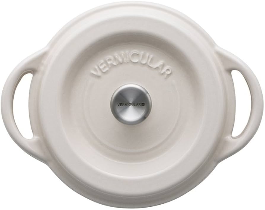 Amazon.co.jp: バーミキュラ 鋳物ホーロー鍋 14cm ナチュラルベージュ