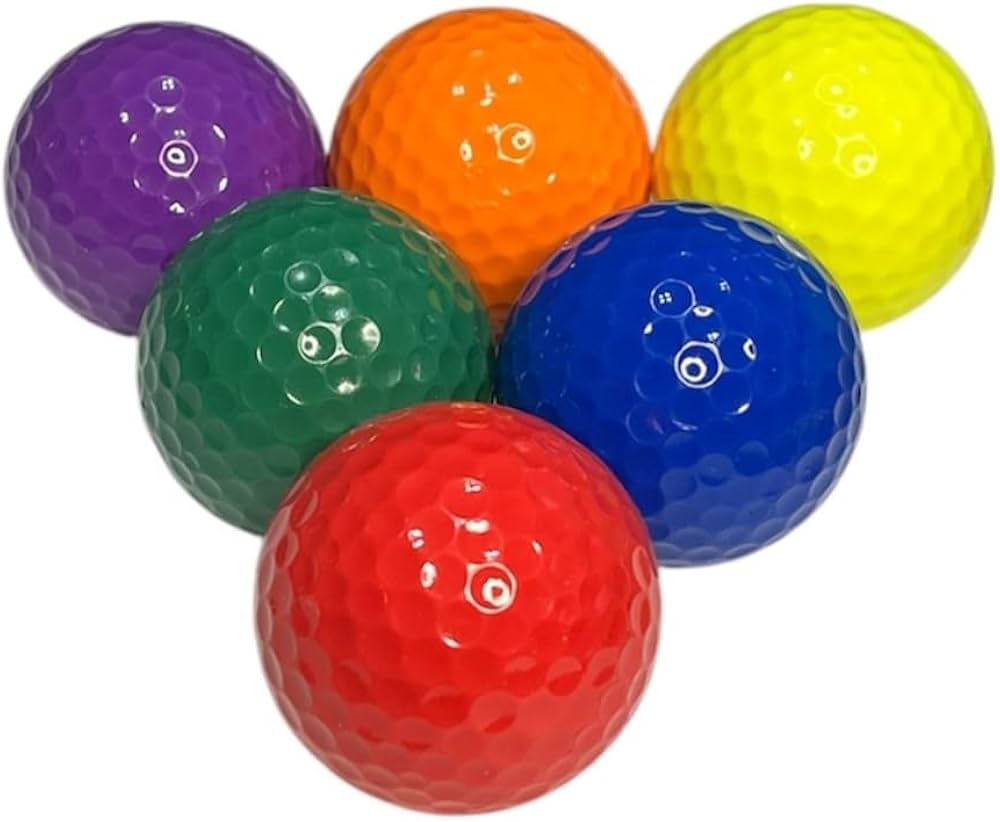 Amazon | インフュージョンミニチュアゴルフボール、アソートカラーの