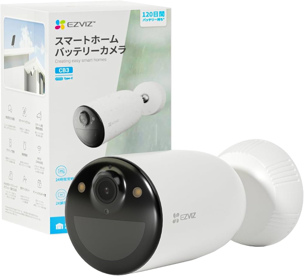 Amazon.co.jp: 【Amazon.co.jp限定】EZVIZ(イージービズ) 防犯カメラ