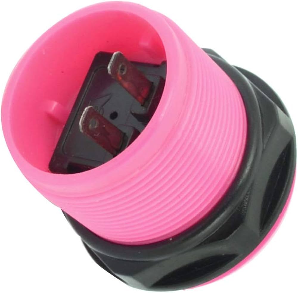 Amazon.co.jp: Aexit アーケードゲーム2端子モメンタリプッシュボタン