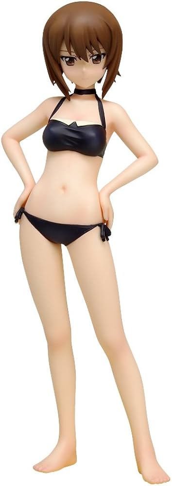 Amazon.co.jp: ガールズ&パンツァー 西住 まほ (1/10スケール PVC製