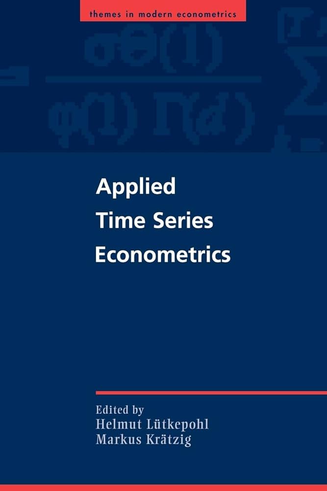 Applied Time Series Econometrics (Themes in Modern Econometrics