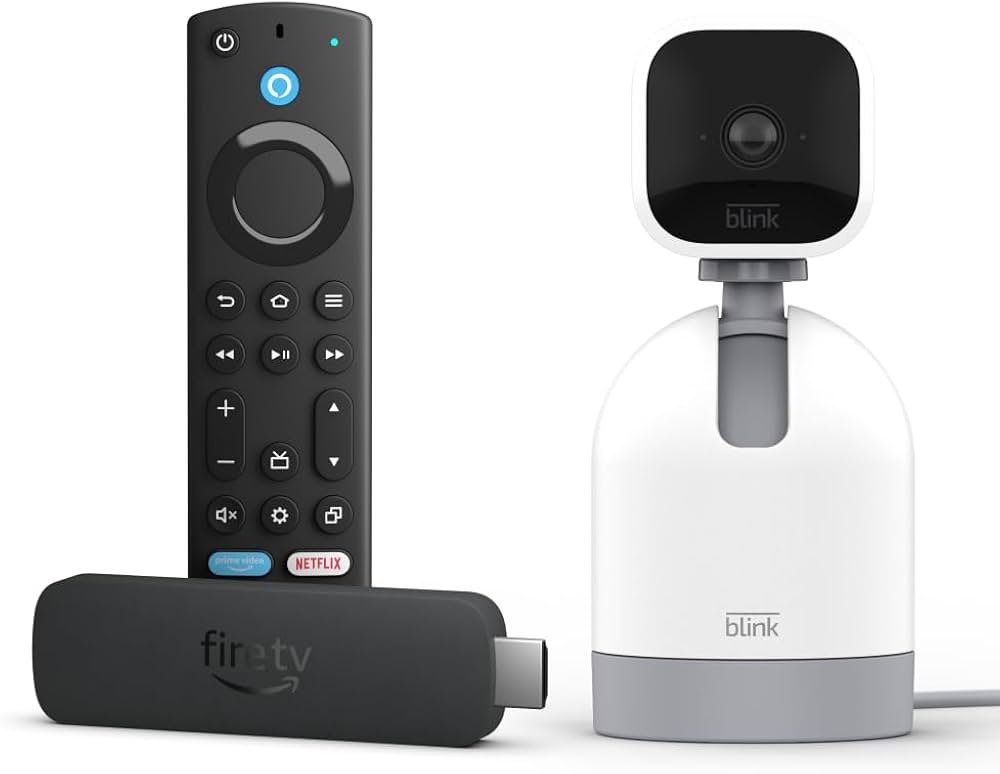 Amazon.com: Amazon Fire TV Stick 4K Max bundle with Blink Mini Pan