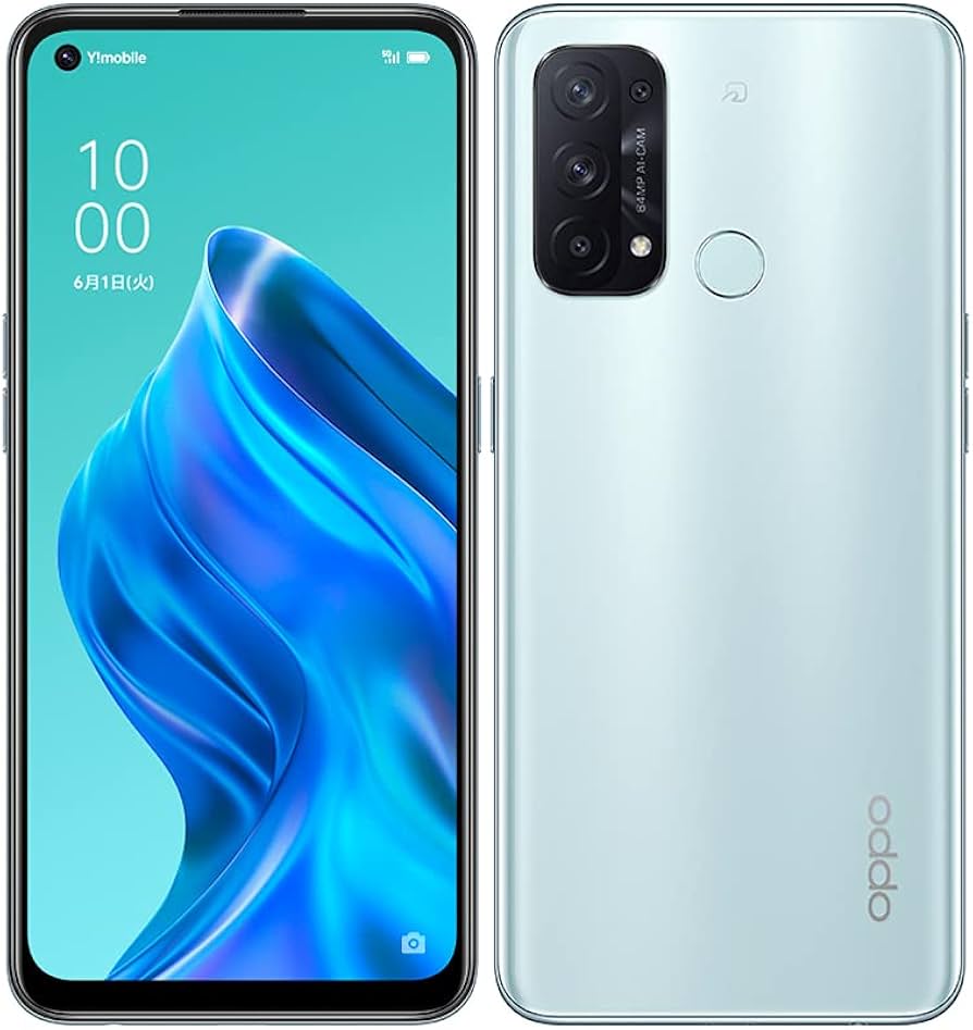 Amazon.co.jp: OPPO Reno5 A Y! Mobile Edition A1010P Oppo 6GB/128GB