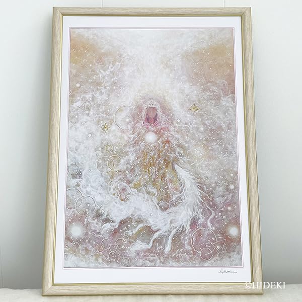 Amazon.co.jp: 瀬織津姫 絵画 インテリア おしゃれ 龍神 龍 ヒーリング