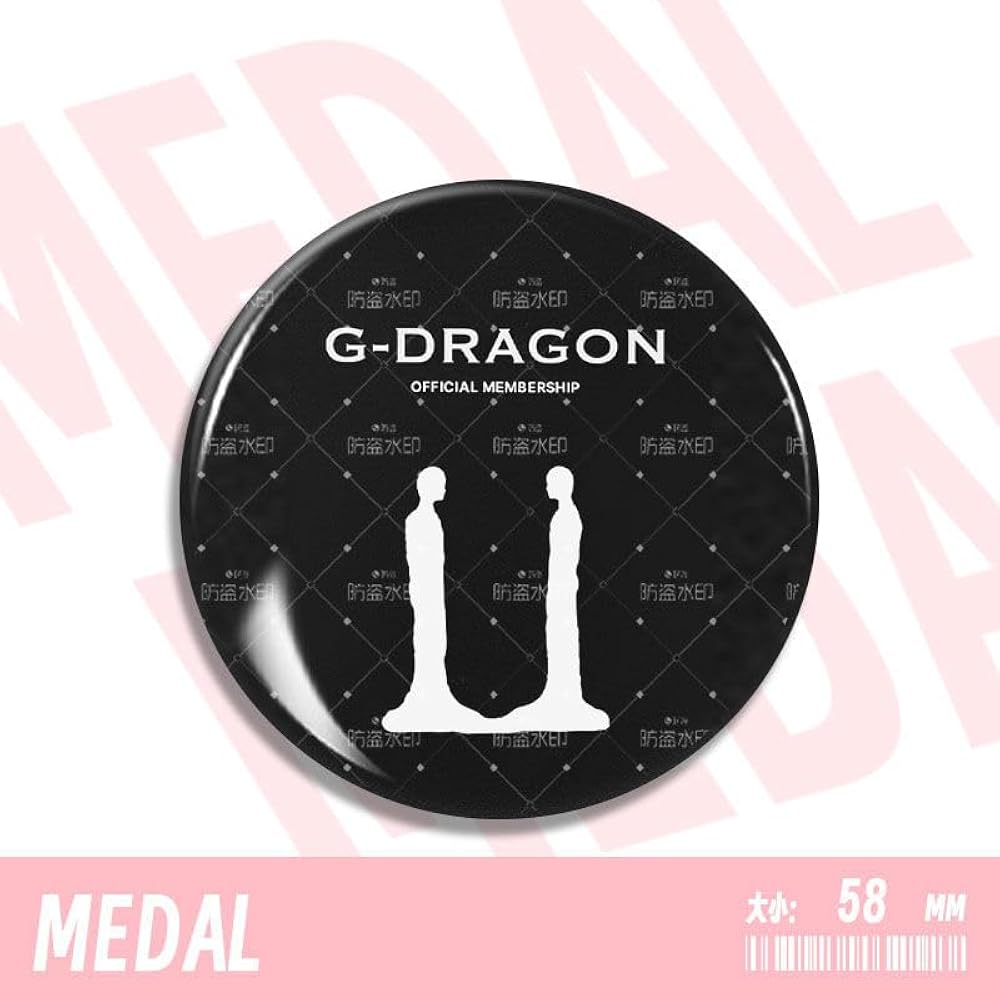 Amazon.co.jp: YATIEY(アティ) ジードラゴン クォン・ジヨン 缶バッジ