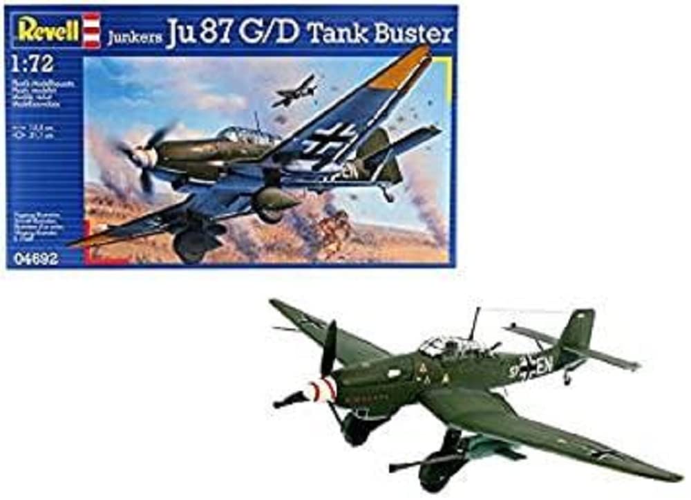 Amazon | ドイツレベル(Revell) 1/72 ユンカース Ju87G-2 タンク