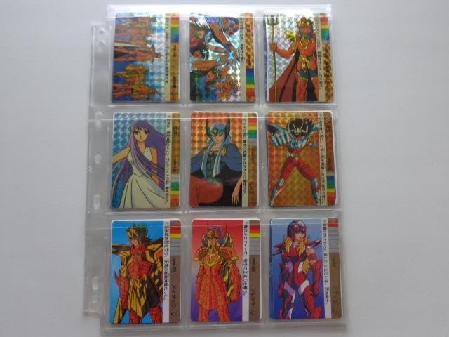 激レア当時物 箱出し品 聖闘士星矢 カードダス ACT3フルコンプ 激レア