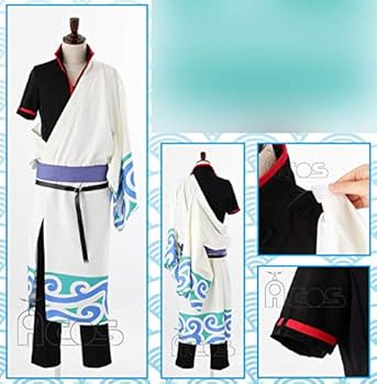 Amazon.co.jp: ACOS 銀魂 坂田銀時の衣装 Sサイズ : ホビー