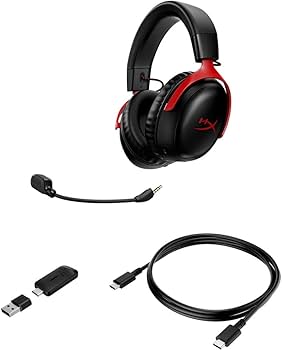 Amazon.com: HyperX Cloud III Wireless - Gaming Headset for PC, PS5