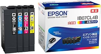 Amazon | エプソン 純正 インクカートリッジ IB07CL4B 4色パック 大
