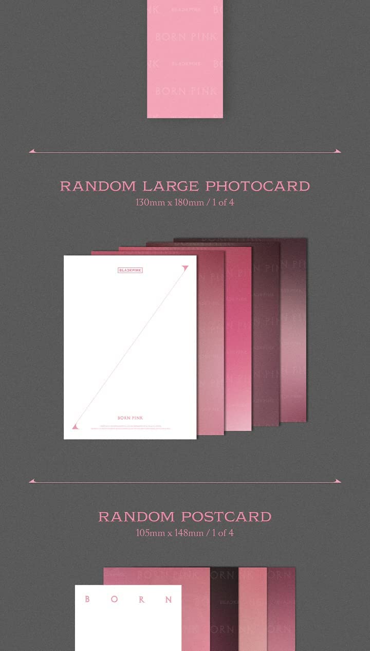 Amazon.com: BLACKPINK BORN PINK 2nd Album BOX SET Version CD+