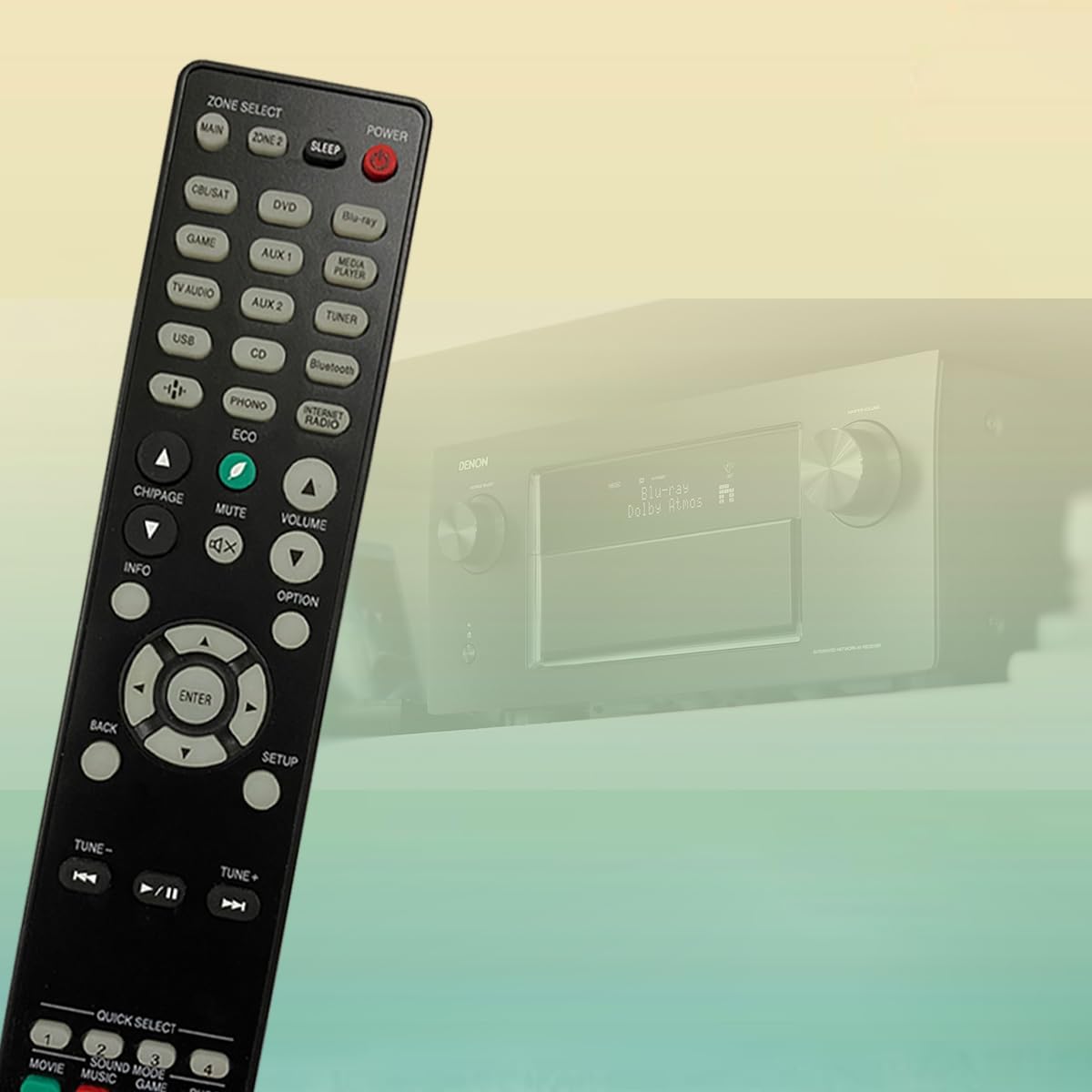 Amazon.com: Replacement Remote Control for Denon Ultra Home