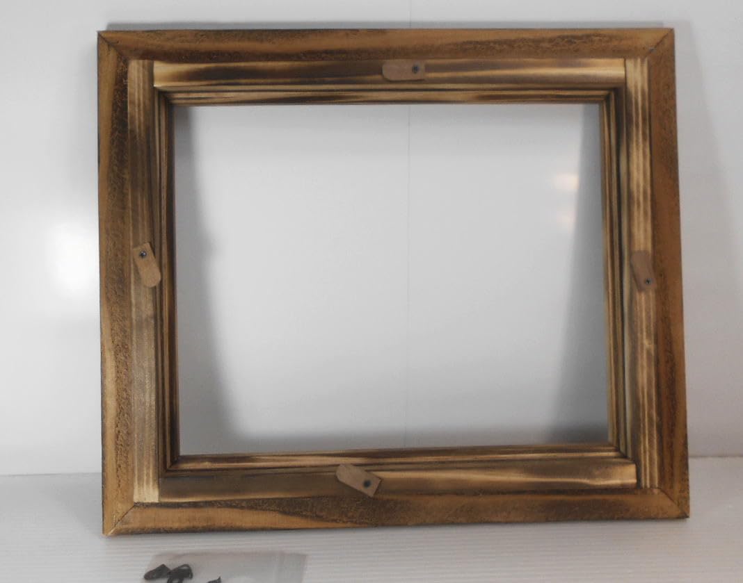 RIKUMUページ◇油絵F4号サイズ用の流木での額縁フレーム RIKUMUページ