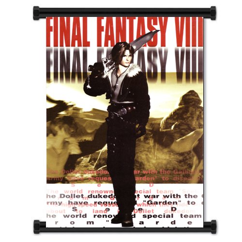 Amazon.com: Final Fantasy VIII Game Fabric Wall Scroll Poster (16