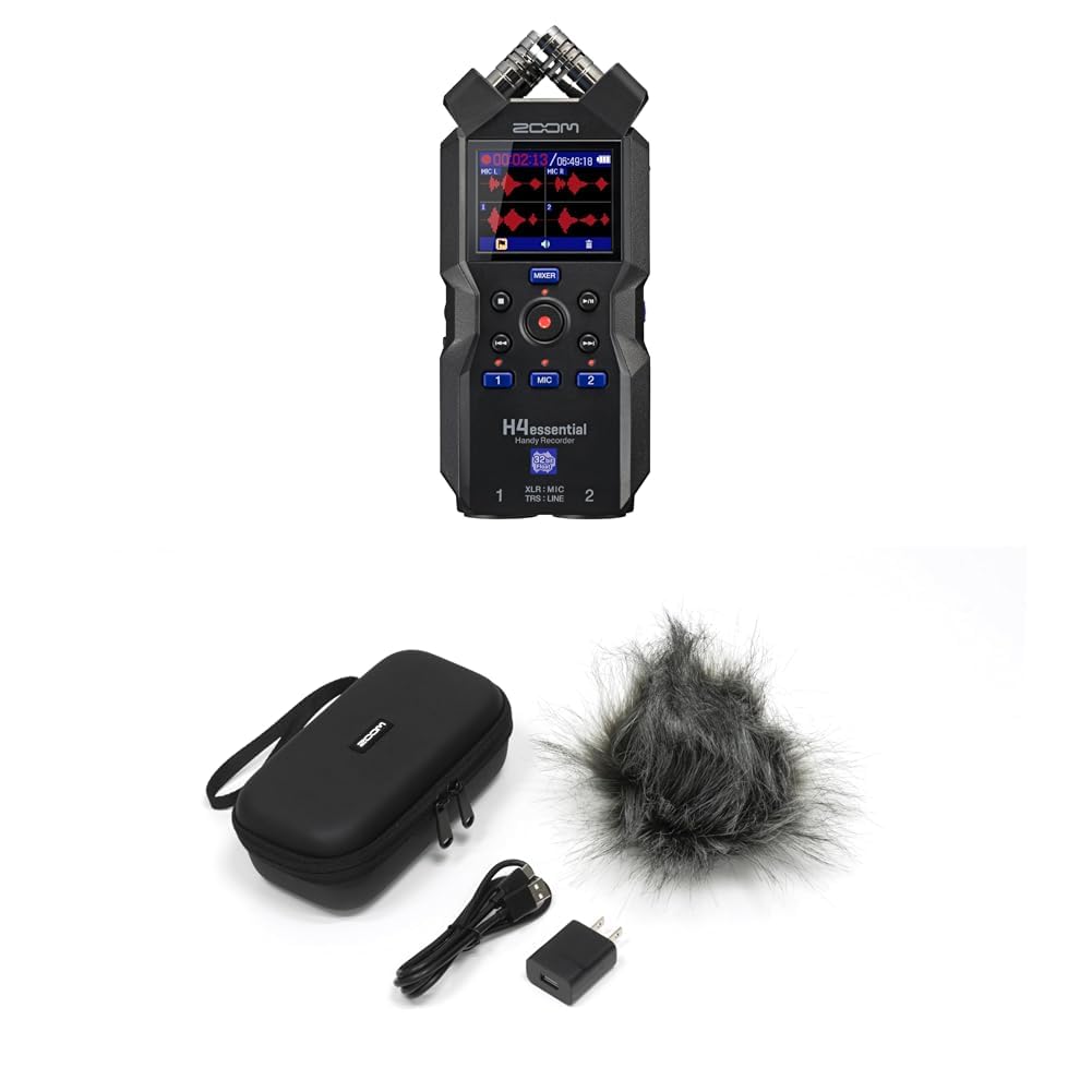Amazon.co.jp: 【セット買い】ZOOM H4essentialハンディレコーダー