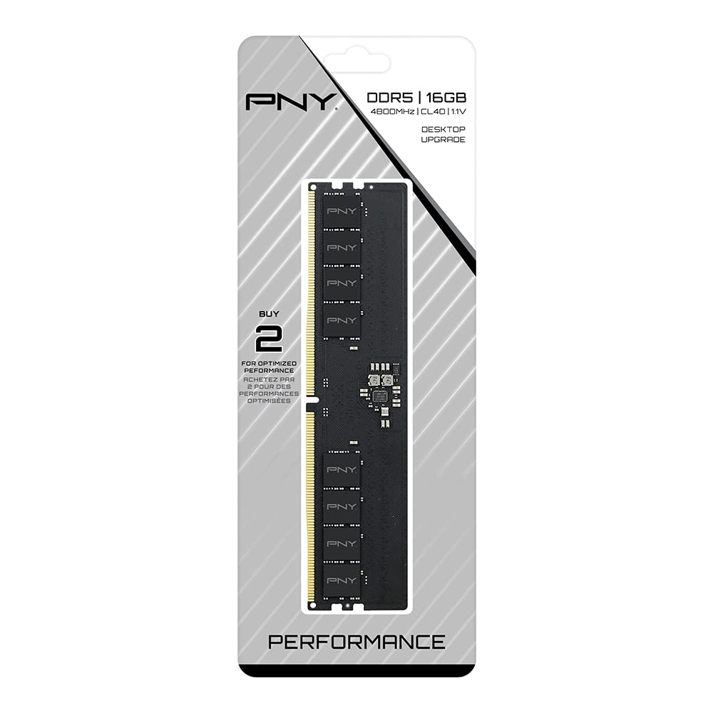 Amazon.co.jp: PNY DDR5-4800MHz デスクトップPC用 メモリ 16GB [16GB