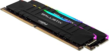 Crucial Ballistix Pente de memória para jogos com RGB, 3000 MHz e