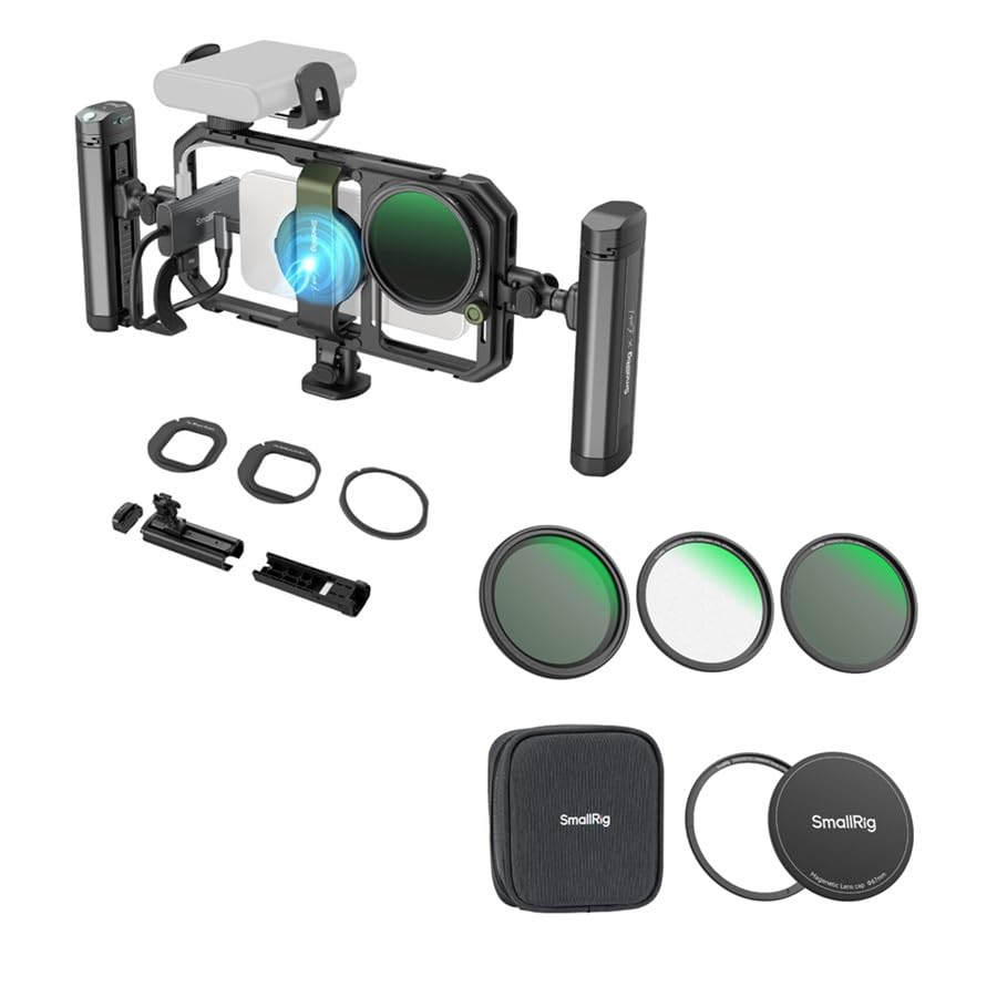 Amazon.com: Bundle: SmallRig x Brandon Li All-in-One Mobile Video