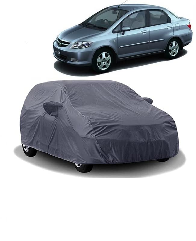 Frap Grey Car Body Cover for Honda City ZX [2005-2008](Triple