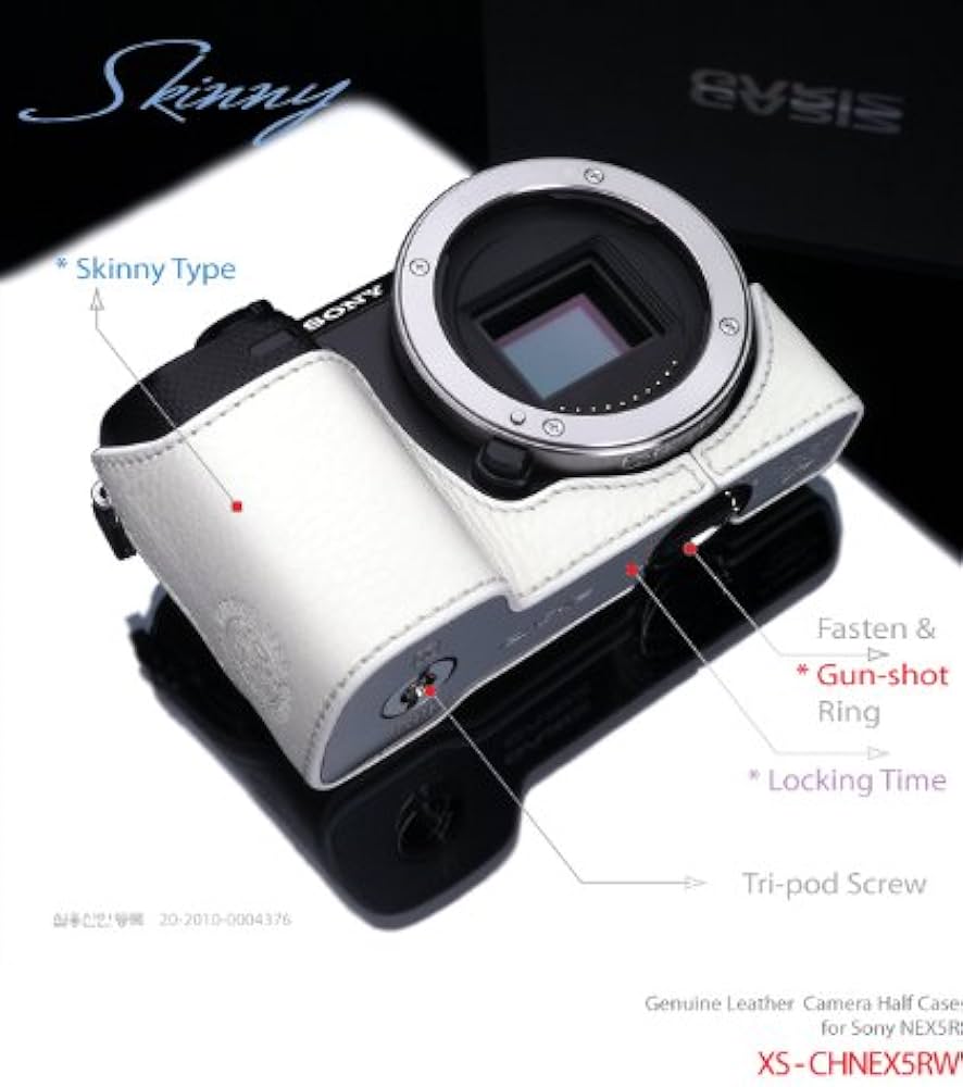 Amazon | GARIZ SONY NEX-5R用 本革カメラケース XS-CHNEX5RW ホワイト