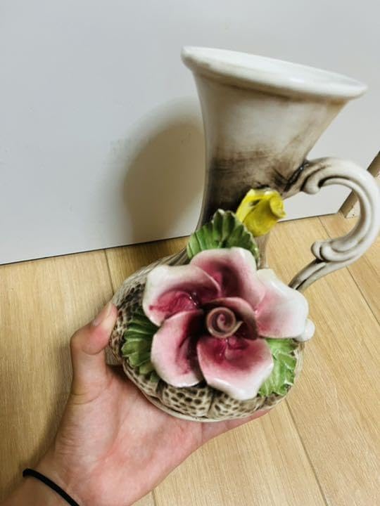 Amazon.co.jp: カポディモンテ イタリア製 陶器 ロココ調 アンティーク