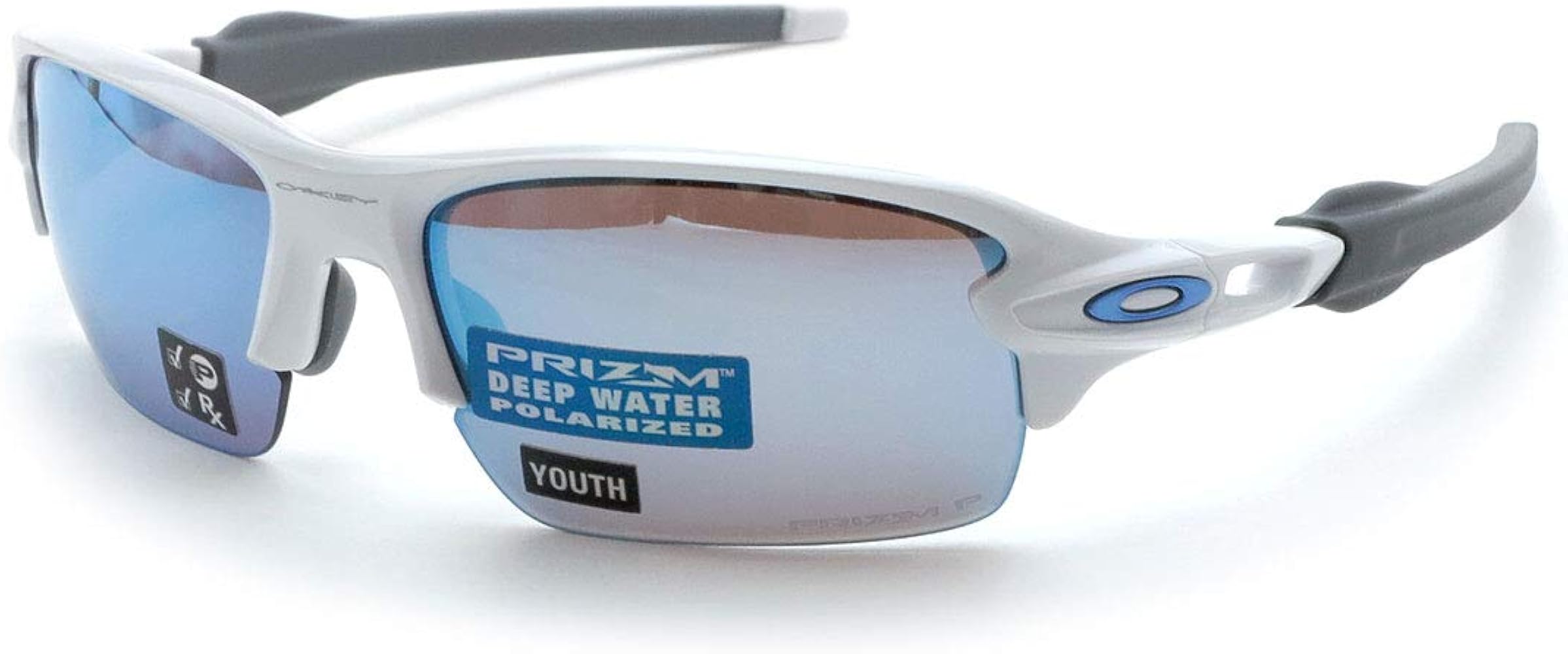 Amazon | OAKLEY オークリー OAKLEY FLAK XS OJ9005 2カラー 0659(白