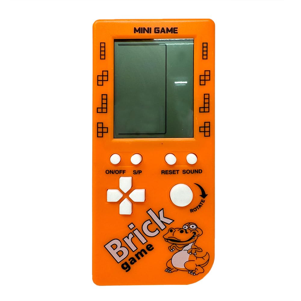 Amazon | どこでも遊べるパズルゲーム機！ BRICK game 携帯 液晶