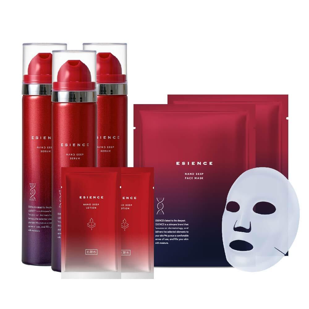 Amazon.co.jp: ESIENCE ナノシープセラム 3本 (特典付き)【 韓国美容