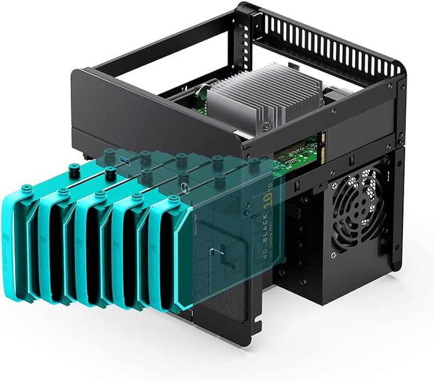 Amazon.co.jp: JONSBO N2 NAS ITX ケース (ブラック) : パソコン・周辺機器